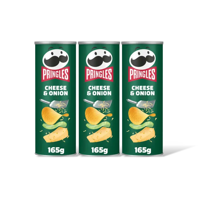 Cheese & onion 3-pack