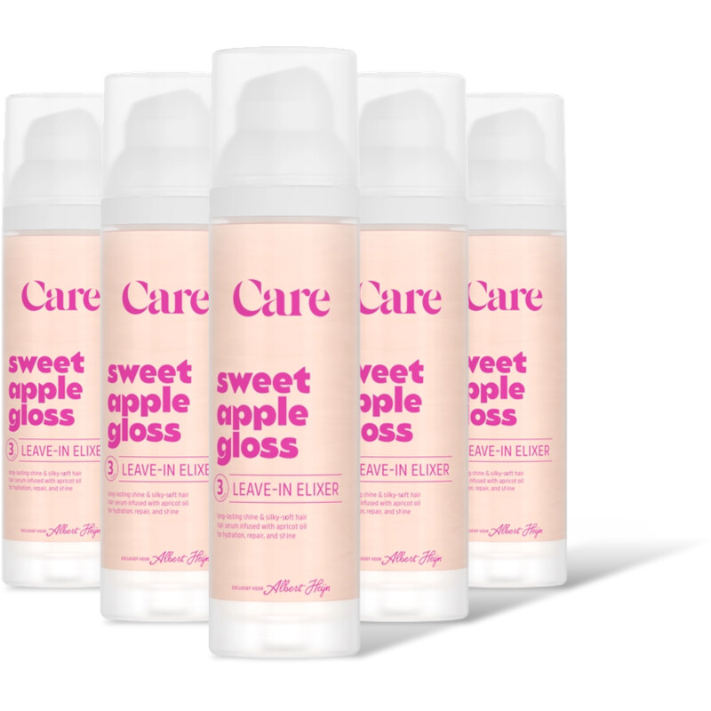 Care Sweet apple gloss leave-in elixir 5-pack