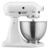 KitchenAid Keukenmixer 5K45SSEPL classic white