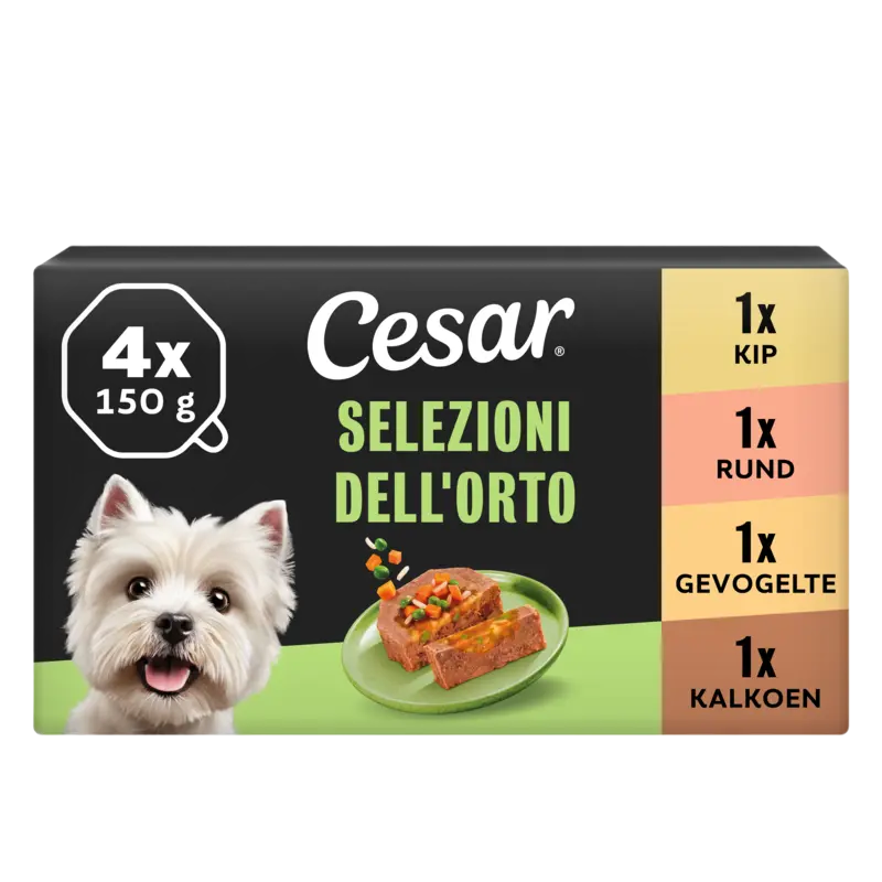 Cesar Hondenvoer nat primeur