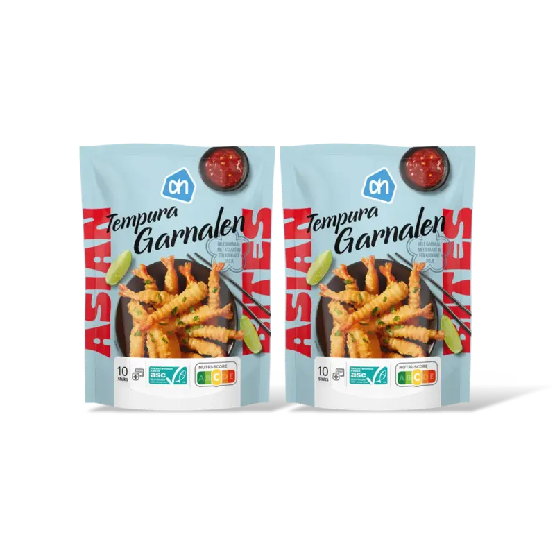 AH Tempura garnalen 2-pack