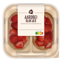 AH Aardbei slofjes