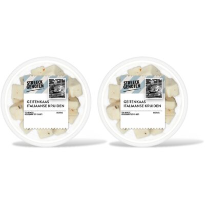 pdp-image-Streeckgenoten Geitenkaasblokjes Italiaanse kruiden 2pk