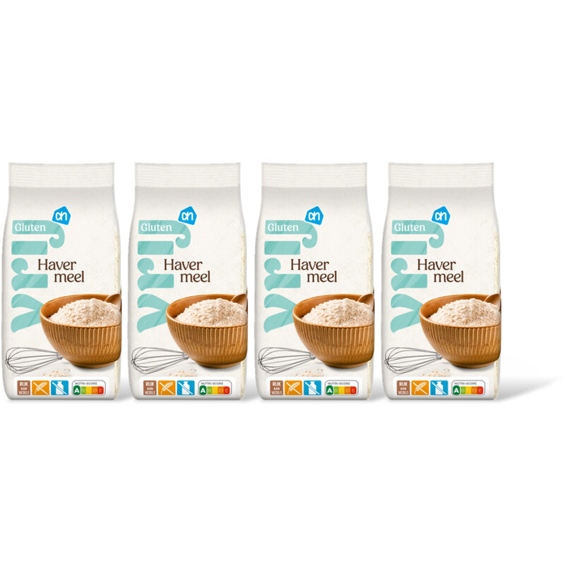 AH Glutenvrij Havermeel 4-pack