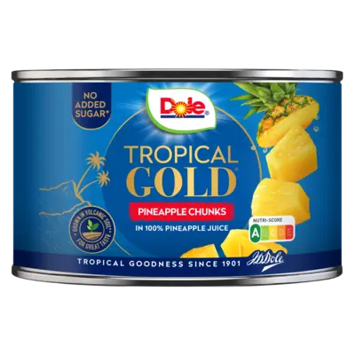 pdp-image-Dole Tropical gold ananas stukjes op sap