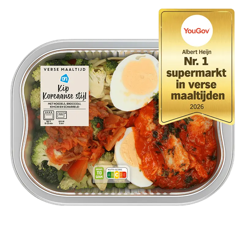 AH Verse maaltijd kip Koreaanse stijl