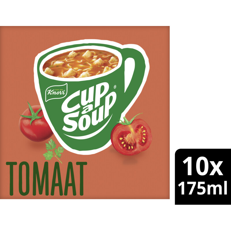Een afbeelding van Knorr Cup-a-soup tomaat 10-pack