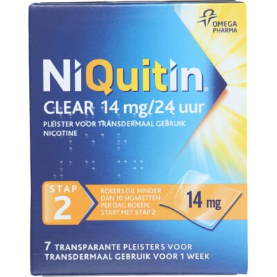 pdp-image-Niquitin Clear 14mg nicotine pleister stap 2