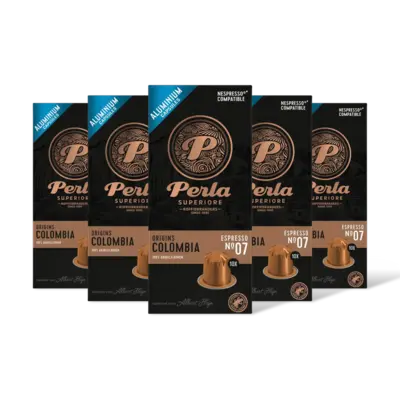 pdp-image-Perla Superiore Origins Colombia espresso capsule 5-pck