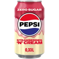 Pepsi Strawberry 'n' cream zero sugar