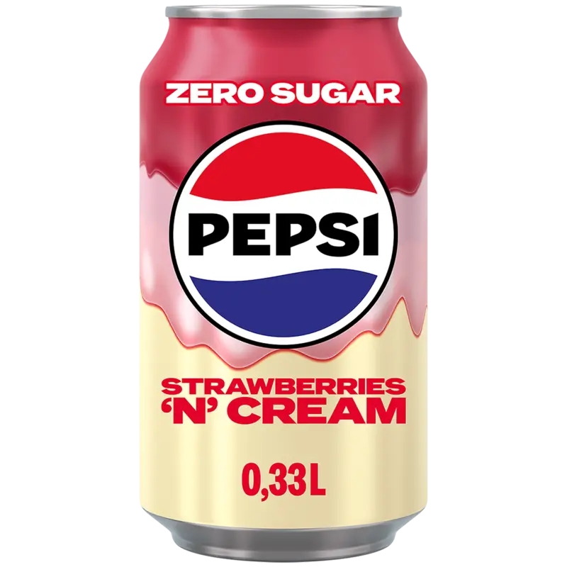 Zero Strawberry & Cream Soda 330ML