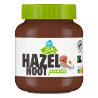 AH Biologisch Hazelnootpasta