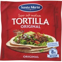 Een afbeelding van Santa Maria Tortilla wraps original 8x medium