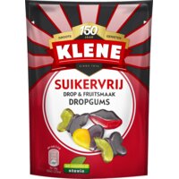Klene Suikervrij dropgums