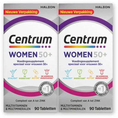 pdp-image-Centrum Women 50+ multivitaminen tabletten 2pack