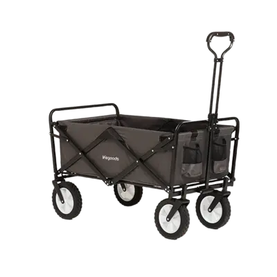 pdp-image-Lifegoods Foldable wagon 70 KG - Grey