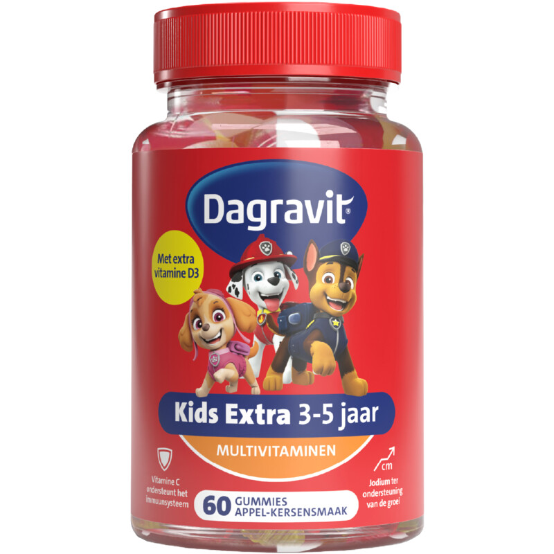 Een afbeelding van Dagravit 3-5 Jaar kids xtra multivitaminen