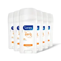 Sanex Zero% sensitive deodorant stick 6-pack