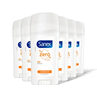 pdp-image-Sanex Zero% sensitive deodorant stick 6-pack