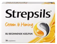 Strepsils Keeltabletten citroen & honing
