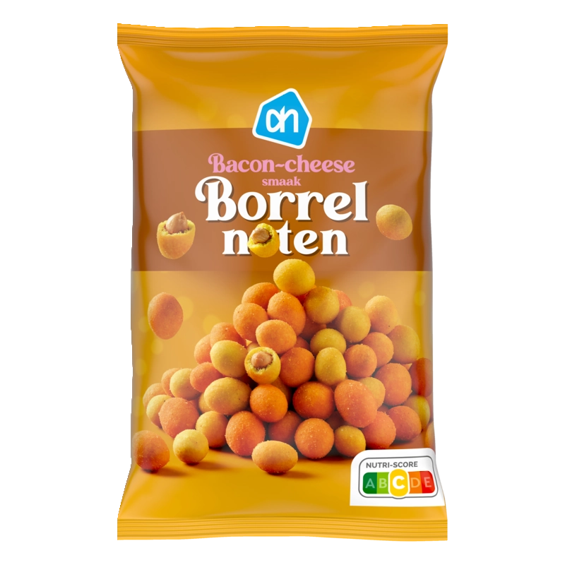 Bacon-cheese smaak borrelboten