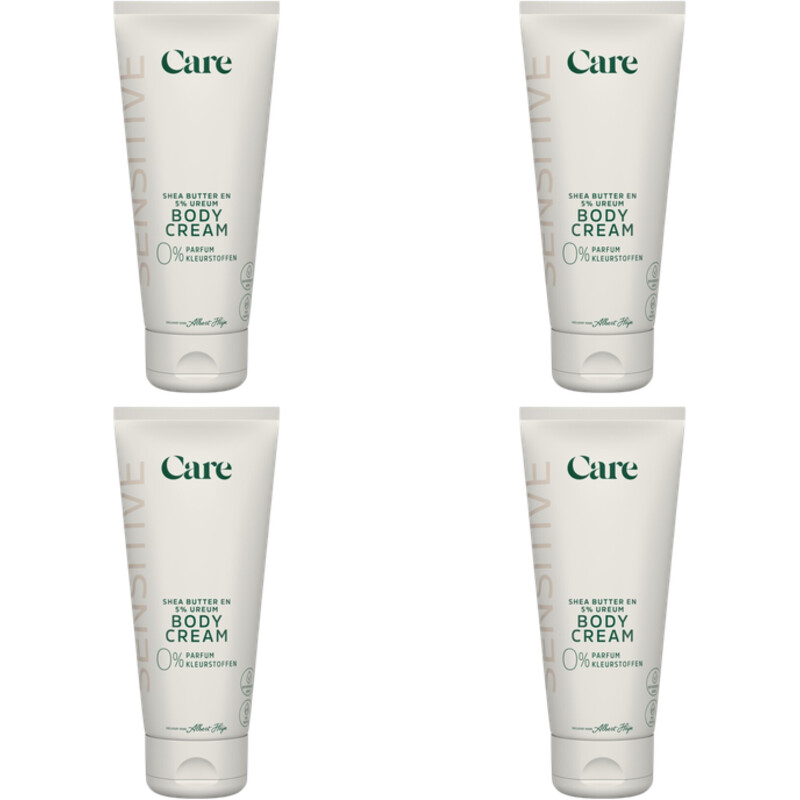 Een afbeelding van Care Sensitive body cream 4-pack