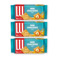 LU Mini crackers zout 3-pack