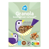 AH Granola koolhydraat verlaagd 0% suiker