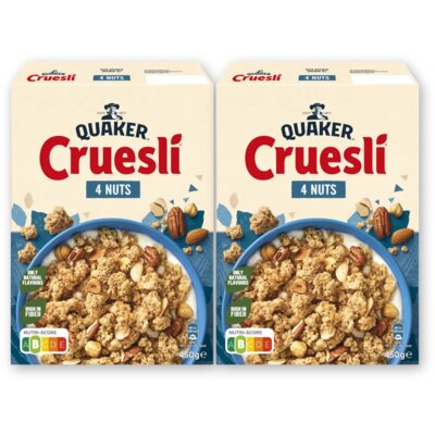 pdp-image-Quaker Cruesli 4 nuts 2-pack