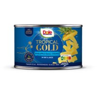 Een afbeelding van Dole Tropical gold pineapple small chunks