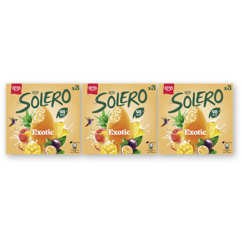 Ola Solero exotic 3-pack