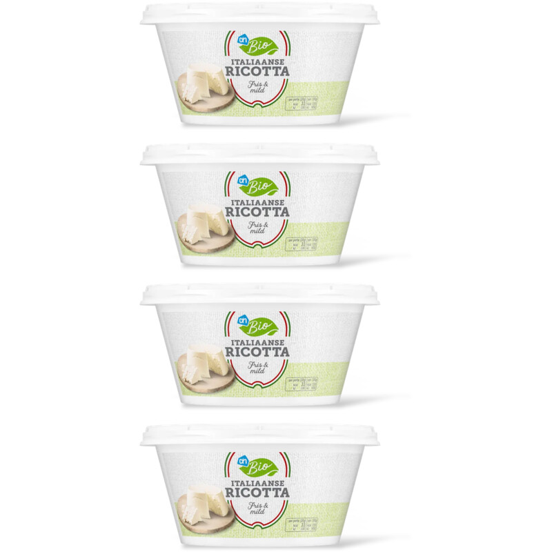 AH Biologisch Ricotta 4-pack