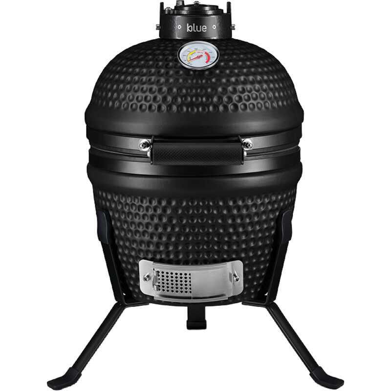 Een afbeelding van Blue Home Kamado BBQ zwart