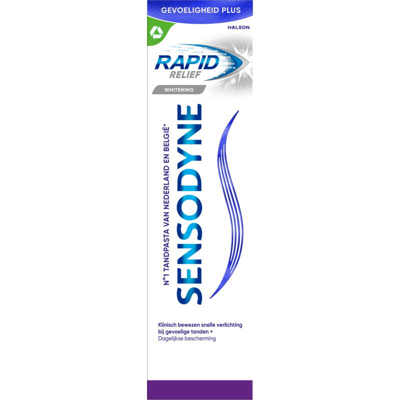 Sensodyne Rapid relief whitening tandpasta