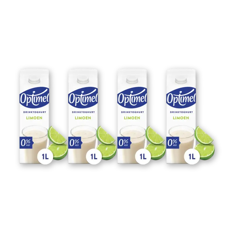 Drinkyoghurt limoen 4-pack