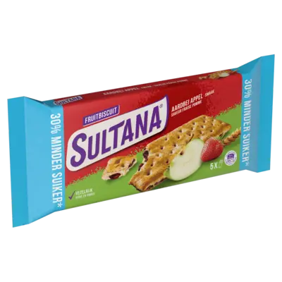 pdp-image-Sultana Fruitbiscuit aardbei 30% minder suiker