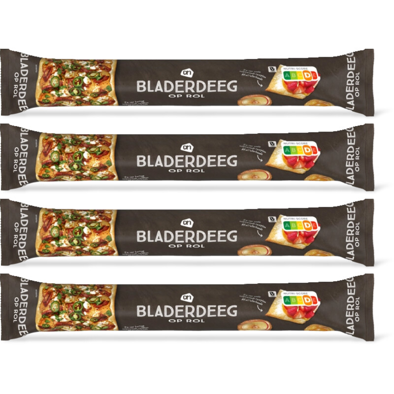AH Vers bladerdeeg 4-pack