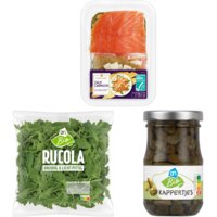 Een afbeelding van AH Excellent Zalmcarpaccio pakket