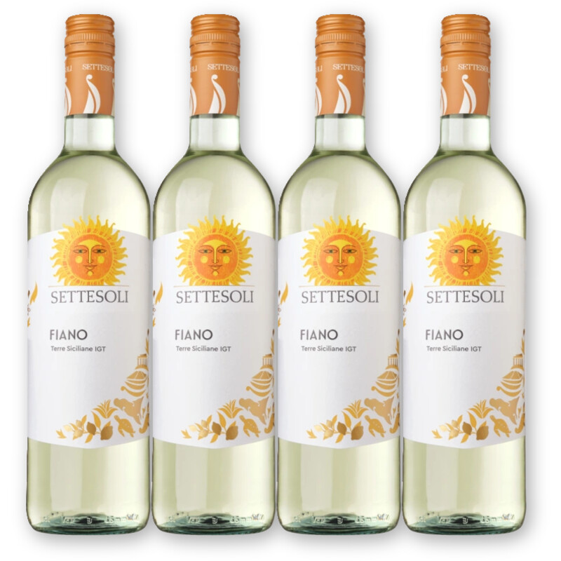 Settesoli Settesoli Fiano 4 flessen