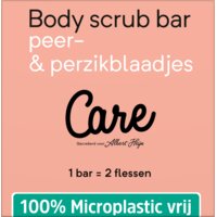 Een afbeelding van Care Body scrub bar peer & perzik