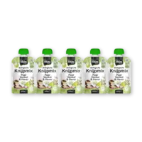 De Kleine Keuken Knijpmix Peer & venkel 12m+ 5-pack