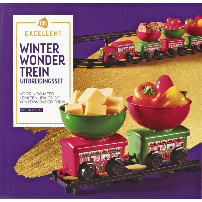Een afbeelding van AH Excellent Winter wonder trein uitbreidingsset