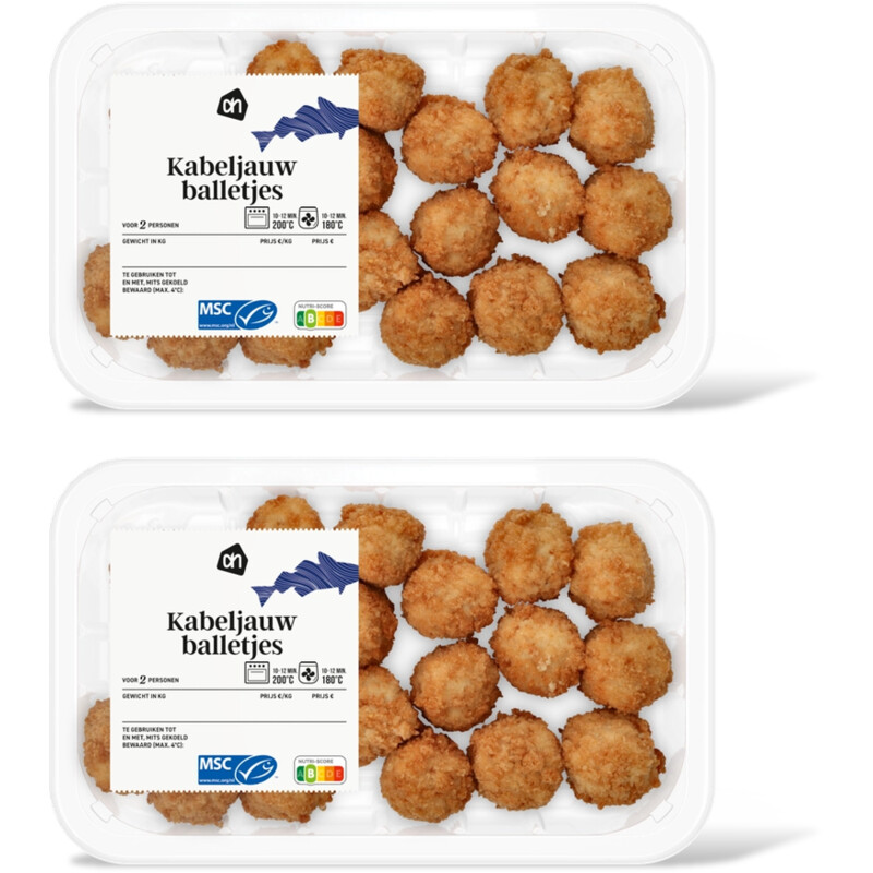 AH Kabeljauwballetjes 2-pack