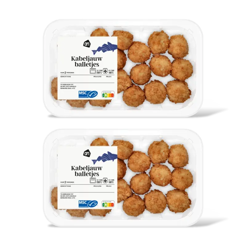 AH Kabeljauwballetjes 2-pack
