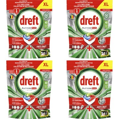 pdp-image-Dreft Platinum plus vaatwastabl regular 4-pack