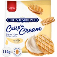 Een afbeelding van Jules Destrooper Crisp n cream vanille