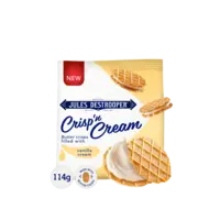 Jules Destrooper Crisp n cream vanille