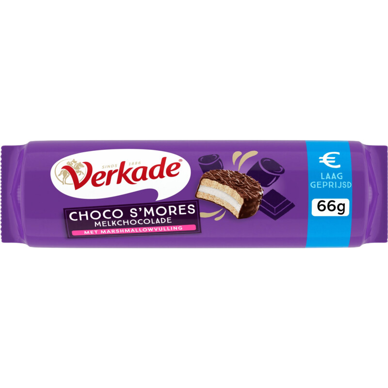 Verkade Choco 's mores chocolade