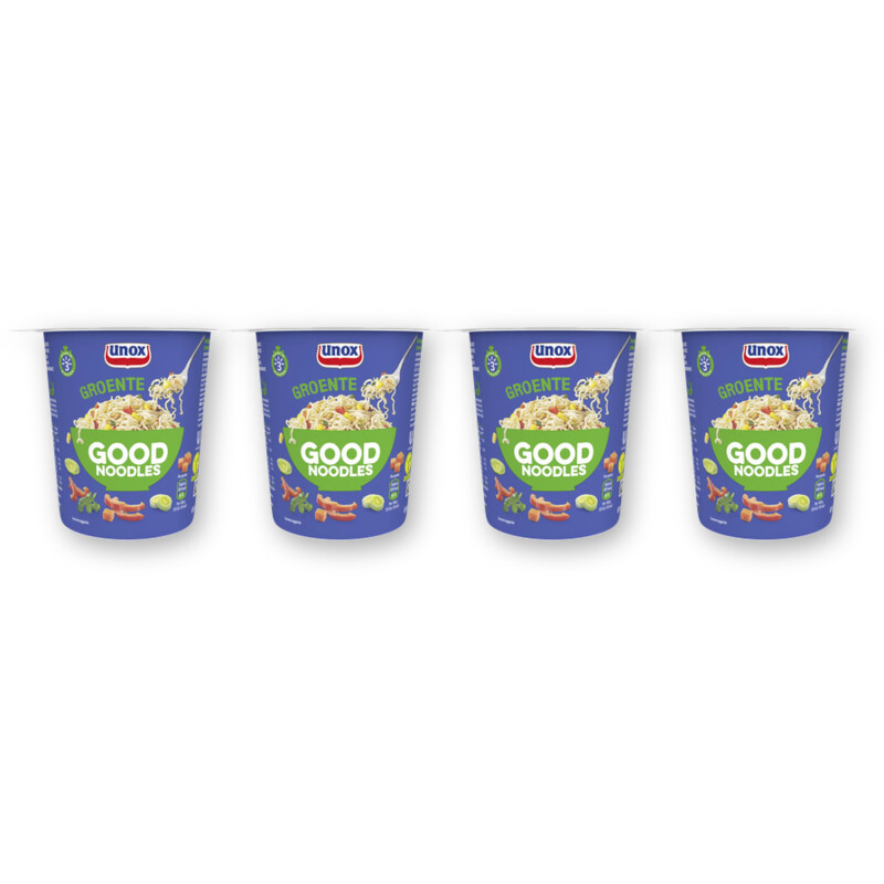 Unox Good noodles groente 4-pack