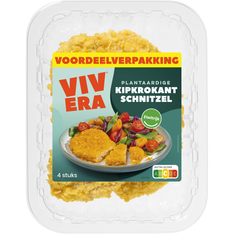 Vivera Plantaardige krokante schnitzel voordeel